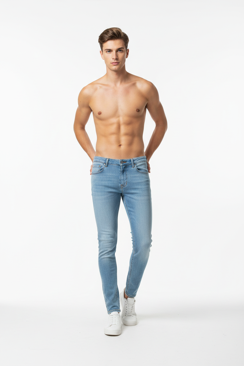 Vaquero Slim Azul